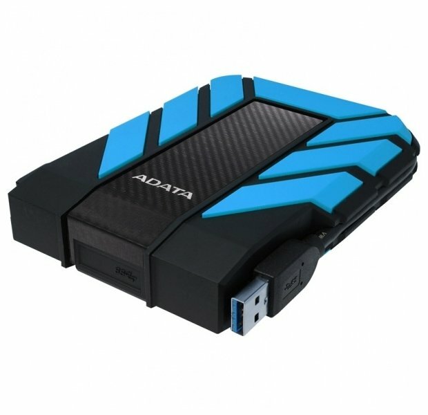 Внешний жесткий диск 2.5" USB3.0 2Tb Adata голубой A-Data - фото №2