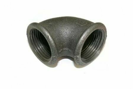 фото Угол чугун Ду 15 (1/2")