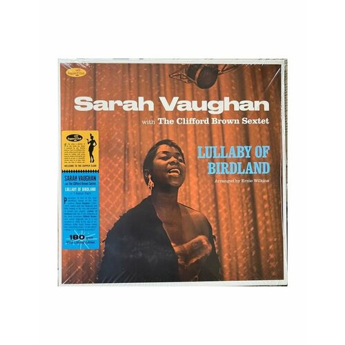 sarah vaughan lullaby of birdland lp 2023 limited edition виниловая пластинка 8435723700319, Виниловая пластинка Vaughan, Sarah, Lullaby Of Birdland