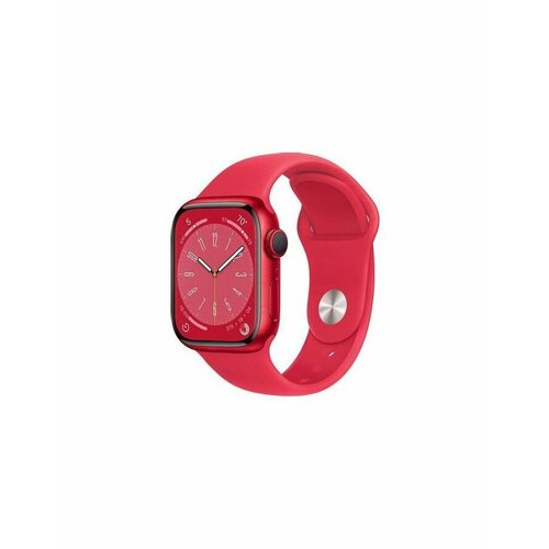 Умные часы Apple Watch Series 8 45mm Sport S/M (MNUR3LL/A) Red