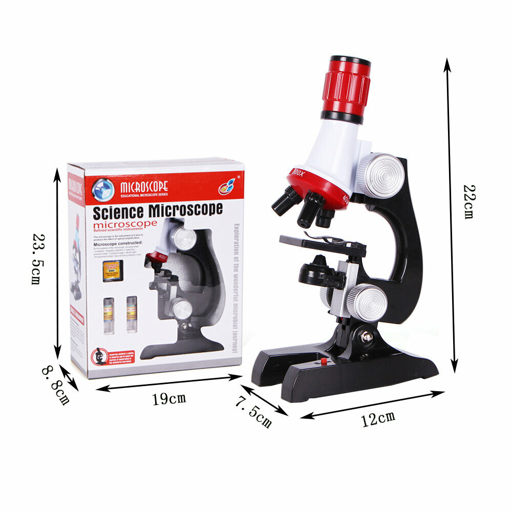 Комплект микроскопа, лабораторный светодиодныйй