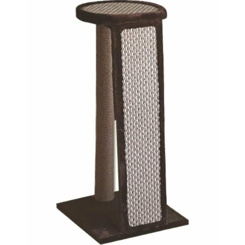 Когтеточка для кошек Эксперт-С «Трамплин» 38*38*80 см