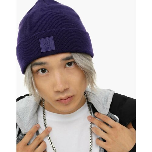 фото Шапка бини gloria jeans, размер 56-58см, фиолетовый