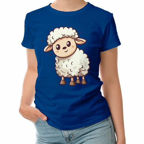 фото Футболка roly, размер s, синий