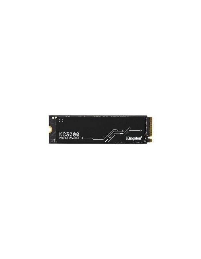 Накопитель SSD M.2 2280 Kingston KC3000 4TB PCI-E 4.0 x4 NVMe 3D TLC 7000/7000MB/s IOPS 1000K/1000K MTBF 2M 3,2 PBW graphen heatsink - фото №4