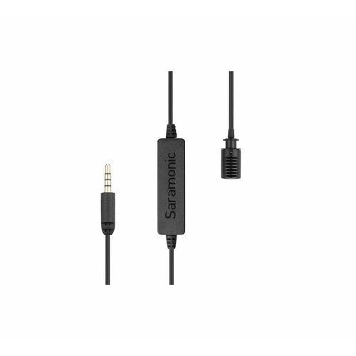 Микрофон петличный Saramonic LavMicro-S saramonic smartmic 5s микрофон для мобильных устройств 3 5mm trrs