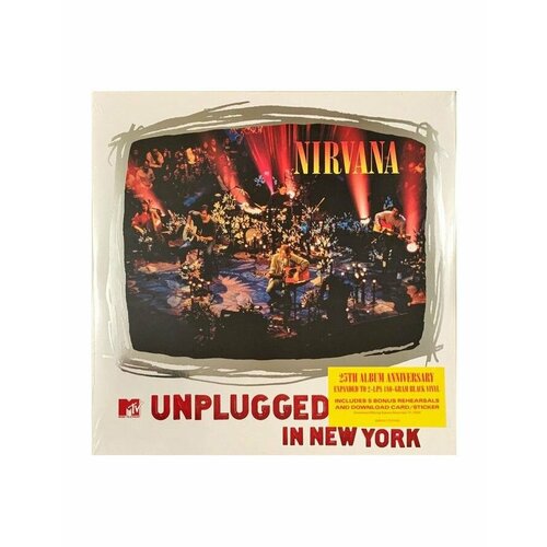 Виниловая пластинка Nirvana, MTV Unplugged In New York - deluxe (0602577307348) nirvana mtv unplugged in new york lp