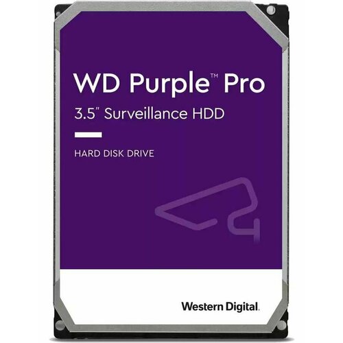 Жесткий диск HDD Western Digital SATA-III 14Tb WD141PURP 45789₽