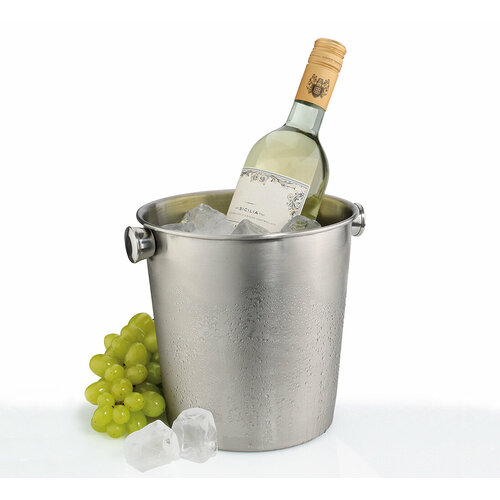 Ведерко для охлаждения шампанского и вина VINO от CILIO d-19 см сатинированная сталь 7753₽