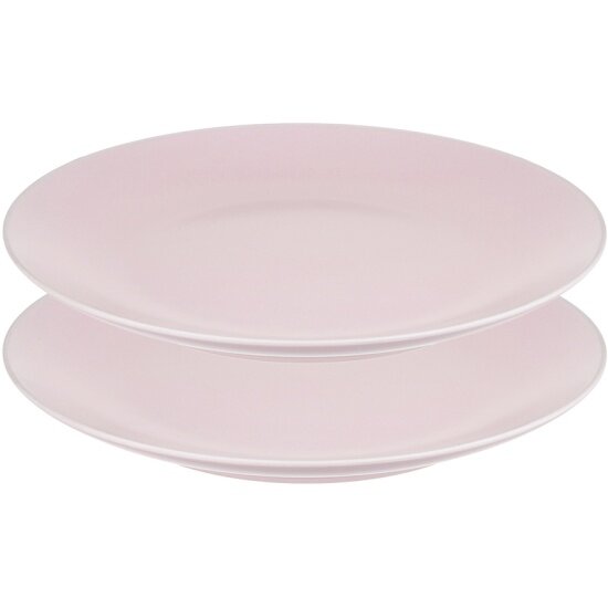 Набор тарелок обеденных Liberty Jones Simplicity LT_LJ_DPLSM_CRR_26, d26 см, розовые, 2 штуки