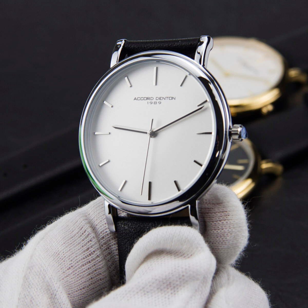 Наручные часы Accord Denton 8200-золото-белые