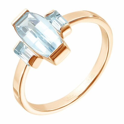 фото Кольцо aloris, красное золото, 585 проба, размер 16.5 aloris jewelry