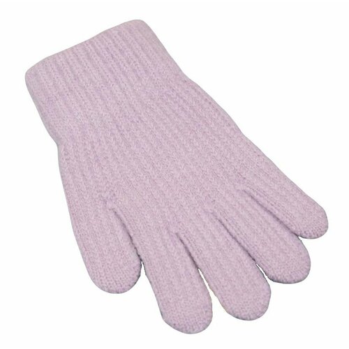 фото Перчатки, демисезон/зима, шерсть, размер м, фиолетовый hand made tubatay