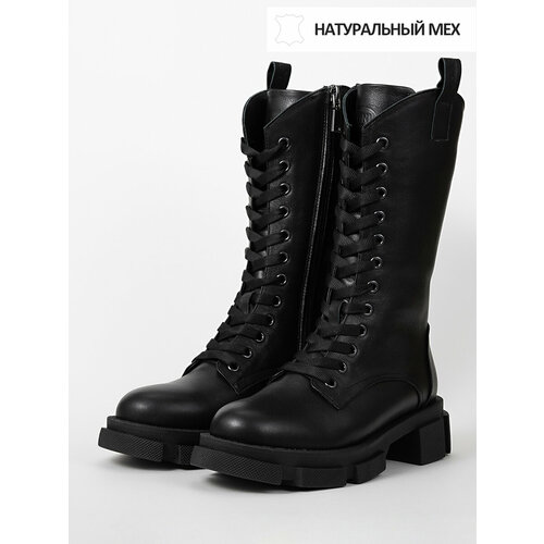 фото Ботинки balini linea, размер 37, черный