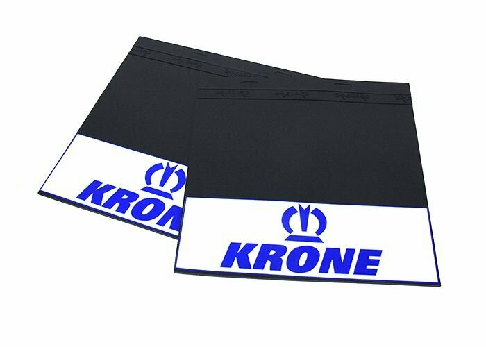 Брызговик колеса задний для а/м Газель 3302 (400*400мм) резина "KRONE" к-т 2шт. (светоотражающий)