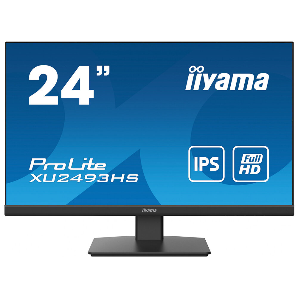 Монитор Iiyama 23.8" ProLite XU2493HS-B5 черный IPS LED 4ms 16:9 HDMI M/M матовая HAS Piv 1000:1 250