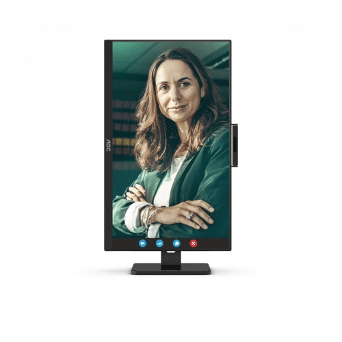 AOC Монитор LCD 238 169 1920х1080FHD IPS nonGLARE 75 Hz 300 cdm2 H178V178 10001 50М1 167M 4ms 2xHDMI DP USB-Hub Height adj Pivot Tilt Swivel Speakers Camera 3Y Black 29052₽