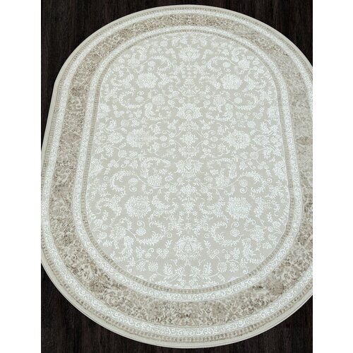 Ковер SIROCCO - Овал Бежевый, Классический, Ковер на пол, в гостиную, спальню, в ассортименте, Турция, Бельгия, Турция (160 см. на 229 см.)