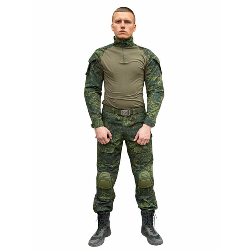 фото Тактический боевой костюм g3 с защитным комплектом наколенников и налокотников военпро