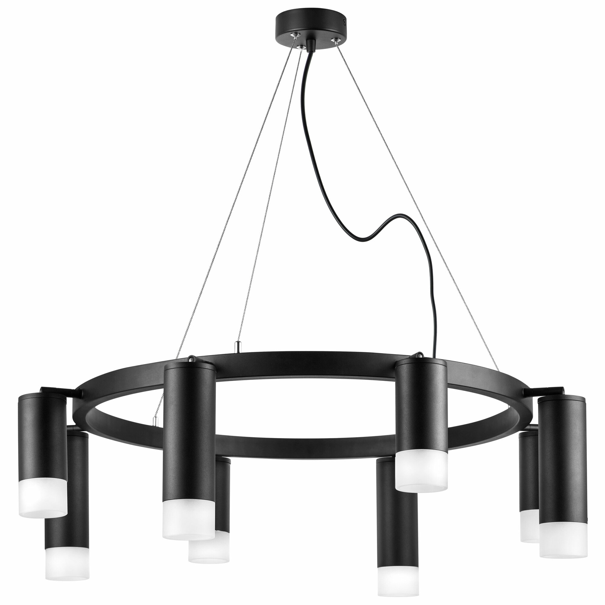 Подвесная люстра Lightstar Rullo (571018+214437-4+214487-4+202431-8) - фото №4