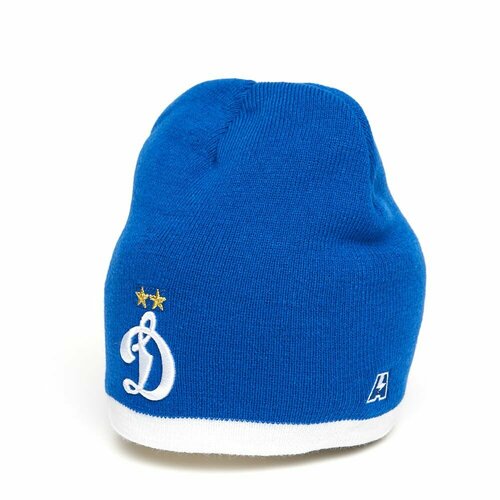 шапка бини фк динамо москва размер 58 синий Шапка Atributika & Club, размер 55-58, синий