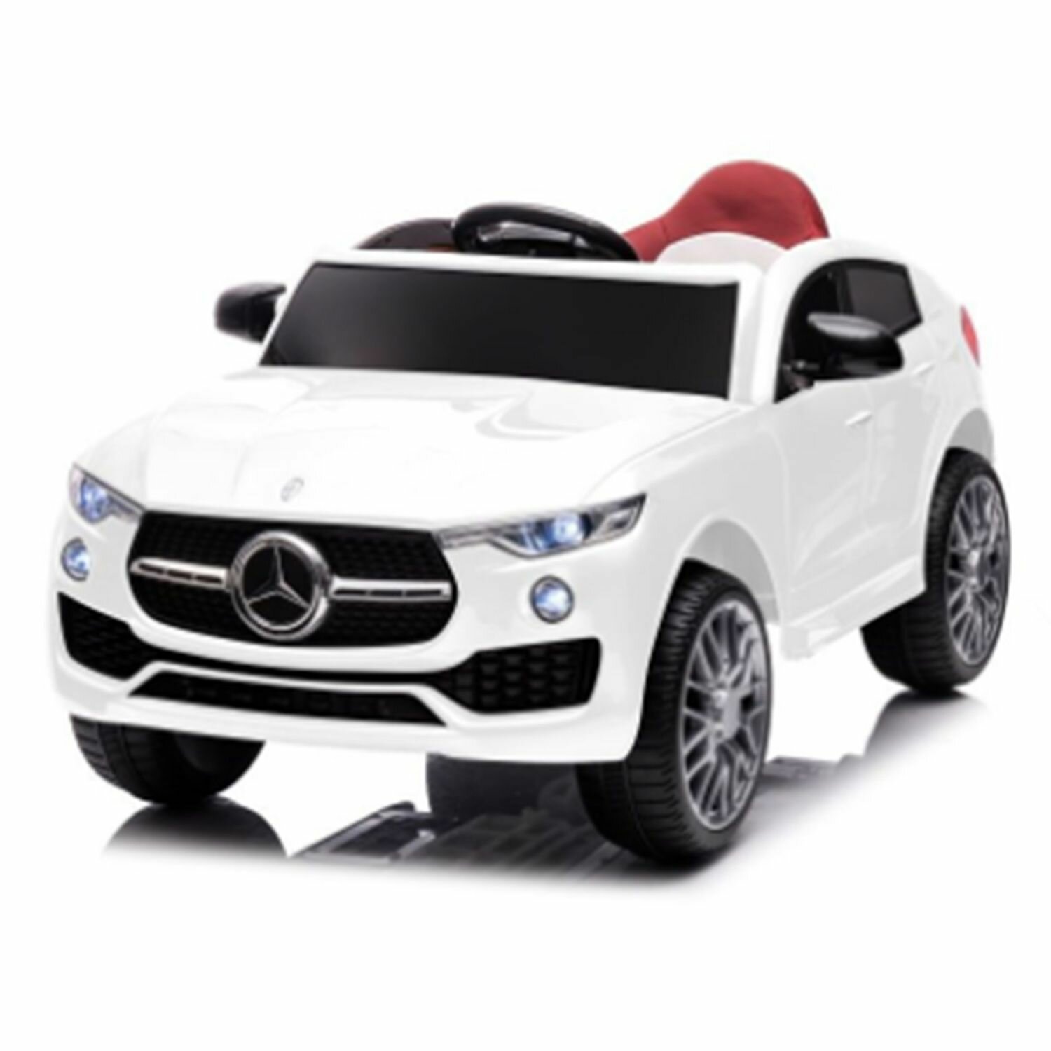 Электромобиль детский Tommy Mercedes-Benz MB-9 белый, свет, звук, музыка