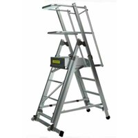 Алюминиевая платформа Megal ТЛП-2,1-3,7 с телескопическими лестницами и 4-мя колесами;
Одна лестница заменяет минимум три платформы различной  ...