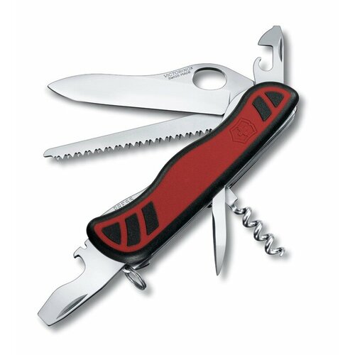 Victorinox Нож Victorinox Forester, 111мм, 10 функций красный / черный