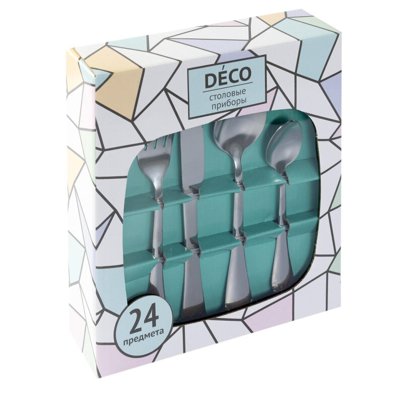 фото Набор столовых приборов 24пр Florence (66534) DECO 1812153