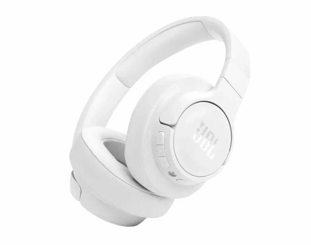 Беспроводные наушники JBL Tune 770 NC, mini jack 3.5 mm, white