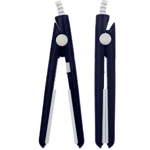 Мини-утюжок для выпрямления волос и укладки серо-синий 159000₽