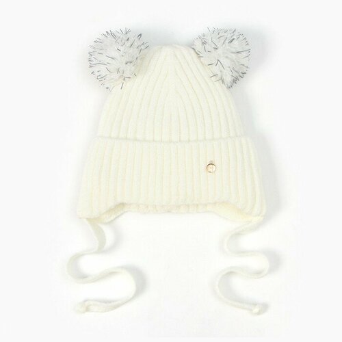 Шапка детская А53212 цвет молочный р 50-52 1737₽