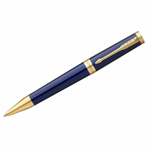 Ручка шариковая Parker Ingenuity Blue GT 1,0мм, черная, подарочная упаковка