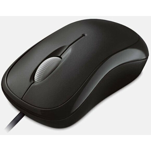 Мышь Microsoft Basic Optical Mouse Black черный оптическая 1000dpi USB 2but 327300₽