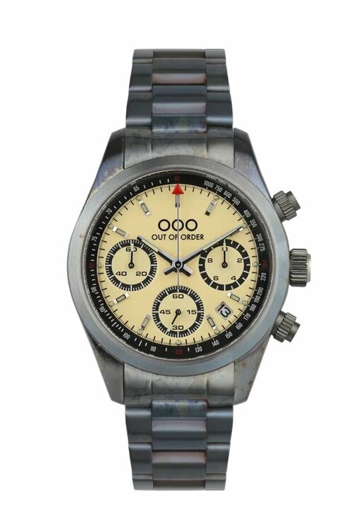 Наручные часы Out of Order OOO.001-23.CR.AC, серый металлик