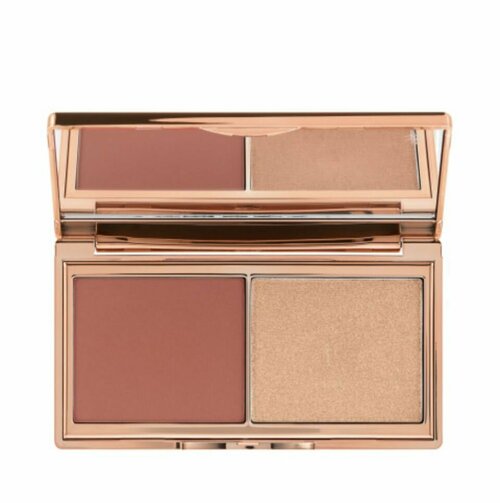 Charlotte Tilbury Мини-палетка для щек Hollywood Blush & Glow Glide Palette (Tan-Deep) 7,5 г