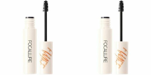 Focallure Гель для бровей Fluffmax Tinted Brow Mascara, Тон 01, 4 г, 2 шт