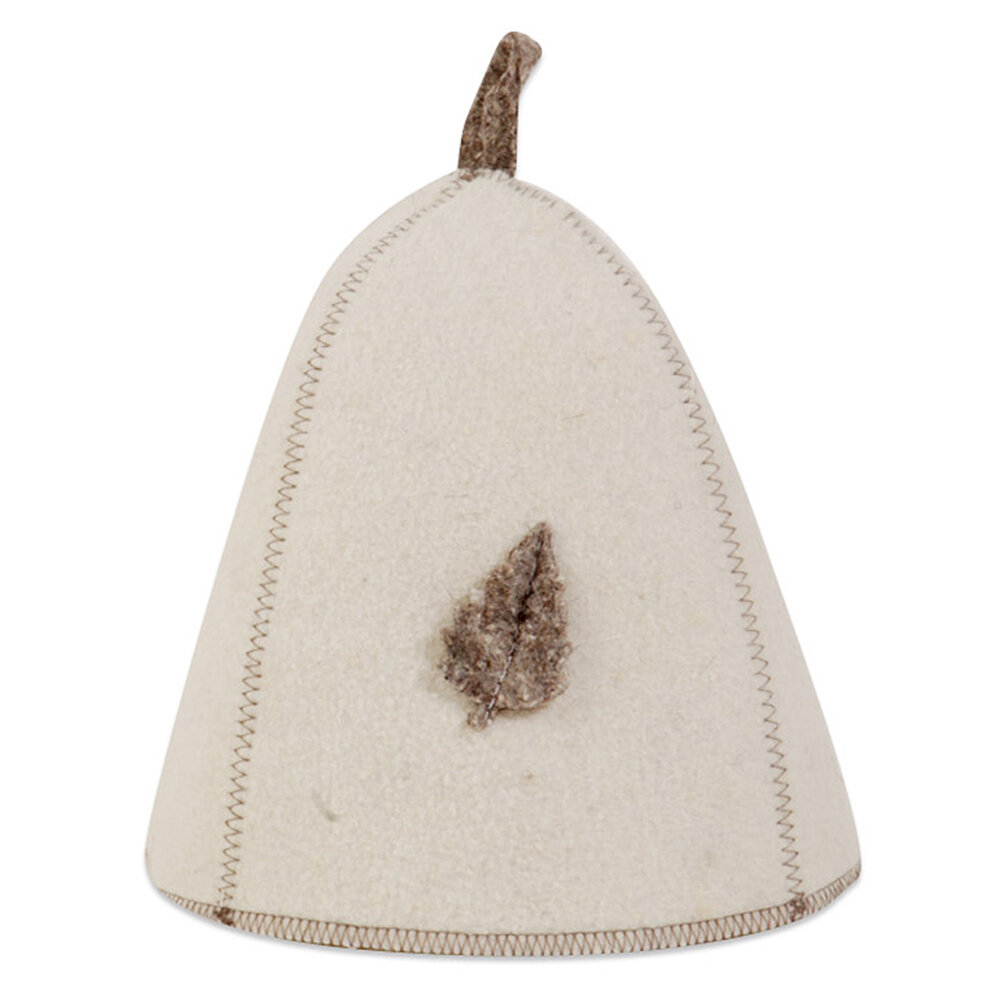 фото Шапка банная Лист войлок