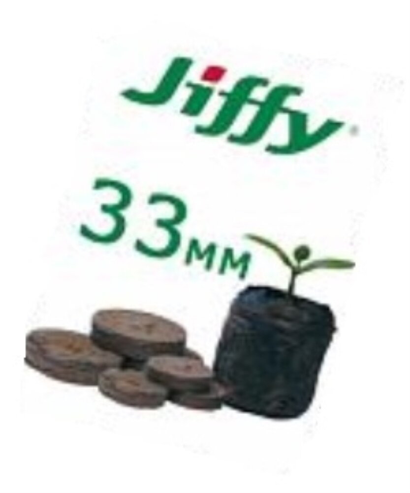 Торфяные таблетки JIFFY d=33 мм (набор 100 шт) - фотография № 16