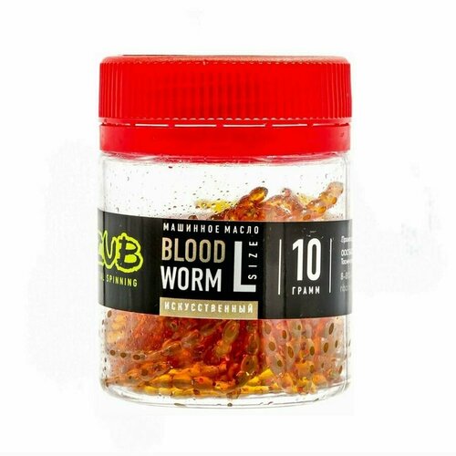 фото Мотыль искусственный zub bloodworm цвет машинное масло