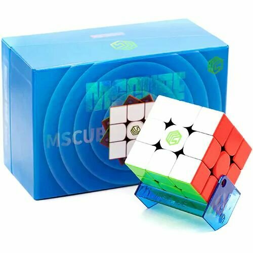 Кубик Рубика DianSheng 3x3 MS3X Магнитный / Цветной пластик / Развивающая головоломка