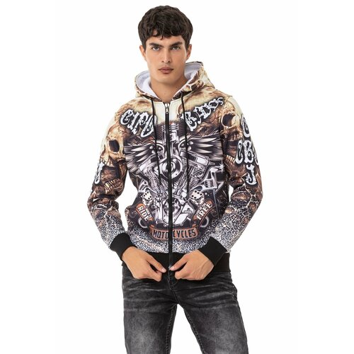 фото Худи cipo & baxx, размер l, черный