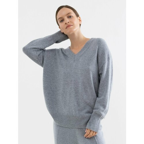 фото Пуловер conso wear, размер 44, серый