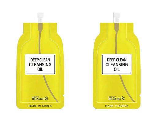 Масло для кожи BEAUSTA, Deep Clean Cleansing Oil, гидрофильное, 15 мл, 2 уп