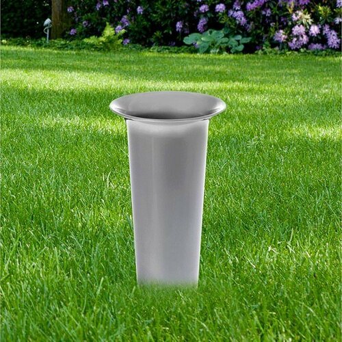 Ваза, 650 мл, цвет серебряный (комплект из 18 шт)