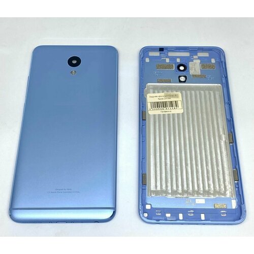 Задняя крышка для Meizu M5 Note синий чехол mypads робо тигр для meizu m5 note задняя панель накладка бампер