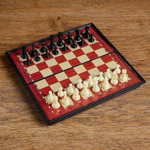 Шахматы Ламберт, магнитные, 19 х 19 см (комплект из 5 шт) sui шахматы магнитные доска 19 5 х 19 5 см черно белые