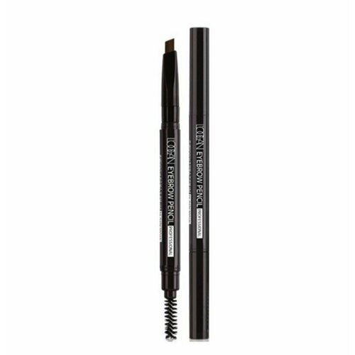 Карандаш для бровей L’OCEAN, Auto Eye Brow Pencil Professional, 04 Dark Brown, автоматический