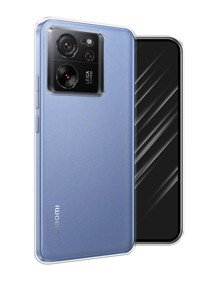 Силиконовый чехол на Xiaomi 13T/13T Pro / Сяоми 13T/13Т Про , прозрачный