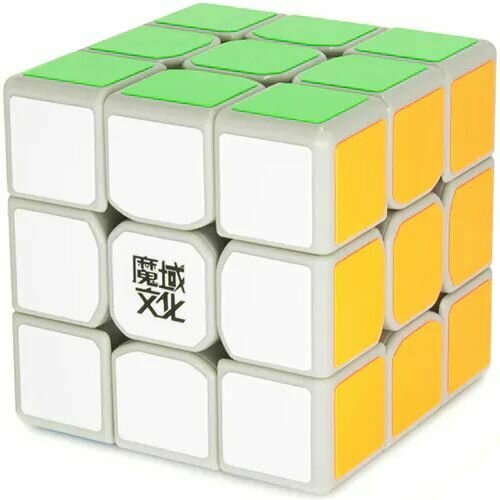 Кубик Рубика MoYu 3x3 TangLong Серый / Развивающая головоломка кубик головоломка 3x3 moyu speed cube